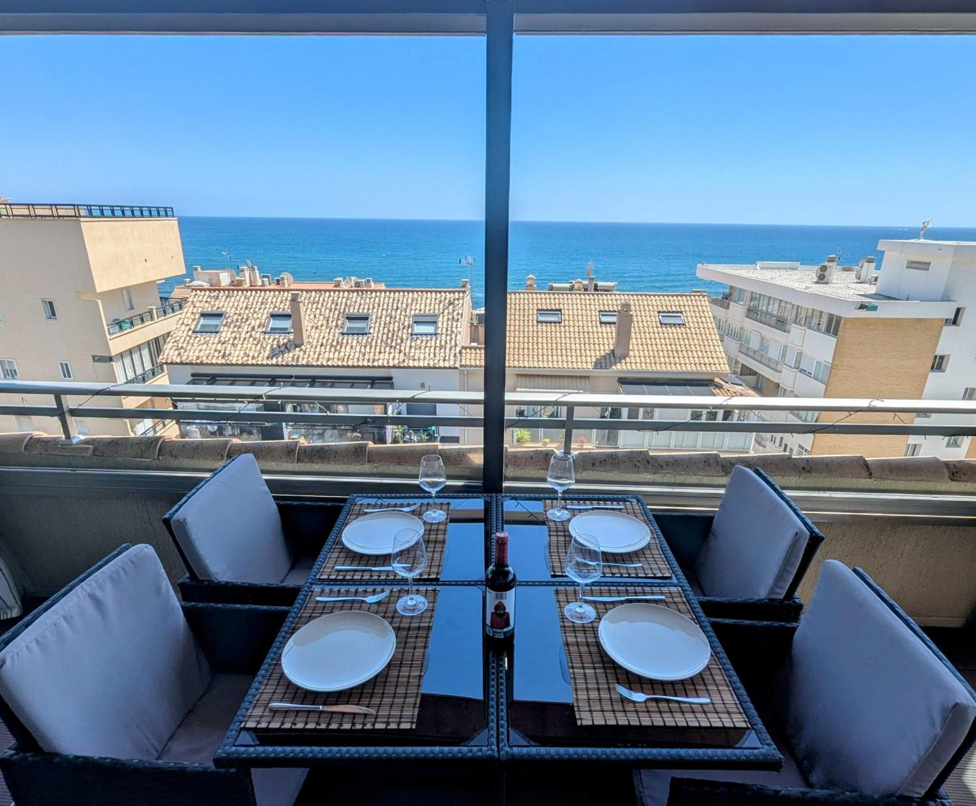 Modern Penthouse Apartment - 1 Min From The Beach Fuengirola Eksteriør bilde